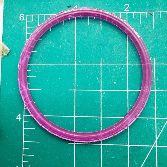 Indian Bollywood Glass Metal Plastic Pink Gold Bangle Bracelet Stack Set Of 32 - Picture 5 of 6